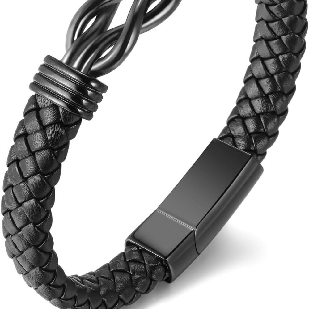Stainless Steel Cremation Bracelet Women Men Memorial Ashes Keepsake
